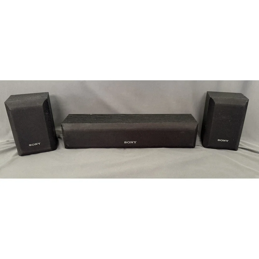 Lot Of 3 Sony Surround Sound Speaker System Set SS-SR3000P 100W Tested